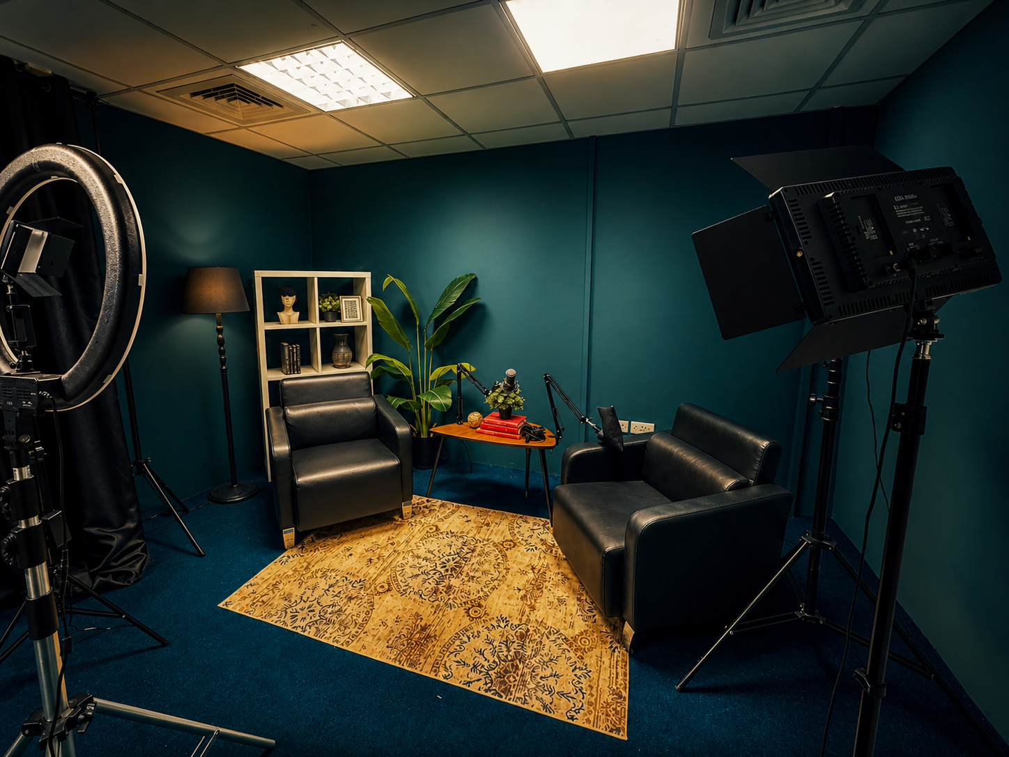 Kickstart Bahrain podcast and content studio